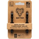 Valva Tubeless WTB TCS AL Max Flow 44mm Negru 2buc