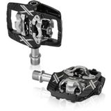Pedale Bicicleta XLC PD-S19 double-sided negru /argintiu SPD-compatible