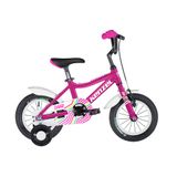 Bicicleta Copii cu Roti Ajutatoare Kenzel Ziggy 12 Roz