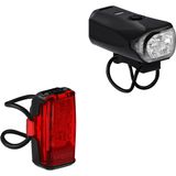 Set Lumini Fata-Spate Lezyne KTV Drive 300 Plus si KTV Plus