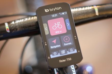 Test reușit pentru ciclocomputerul Bryton Rider 750