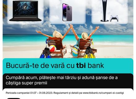 Bucura-te de vara cu tbi bank si castigi