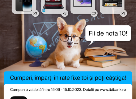 Fii de nota 10 cu tbi bank!