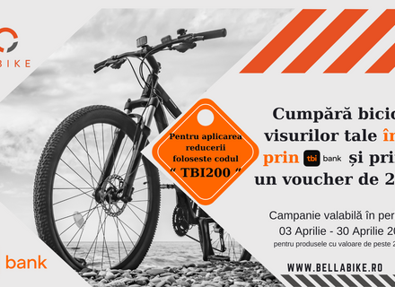 Voucher Cadou Bella Bike-TBI Bank!