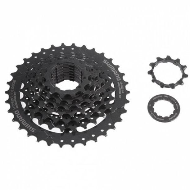 Pinioane Bicicleta Shimano Altus CS-HG31 11-34T 8 vit Negru