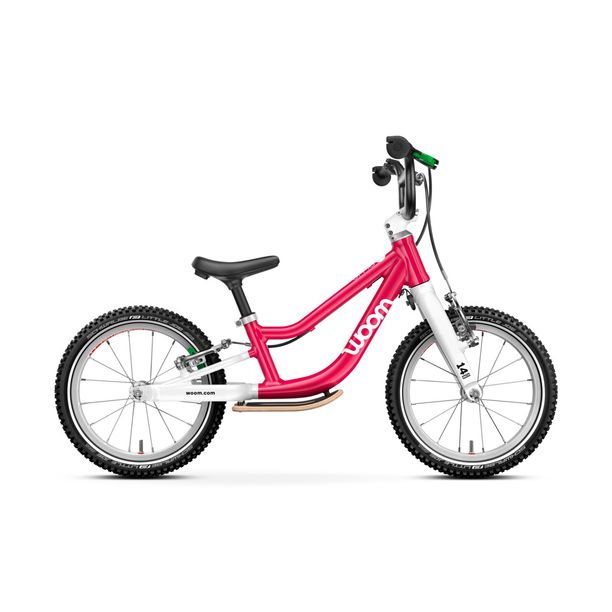 Bicicleta de Echilibru pentru Copii Woom GO 1 Plus Roz