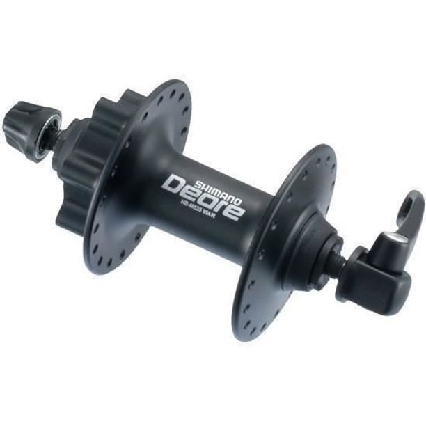Butuc fata Shimano Deore HB-M525A, 32H, OLD, 100mm Ax, 108mmQR