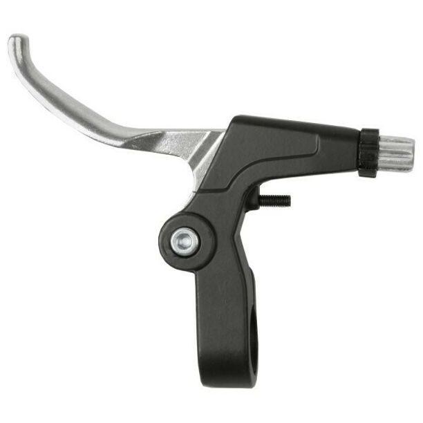 Manete frana L 3 Degete 22.2mm Plastic-Aluminiu Negru