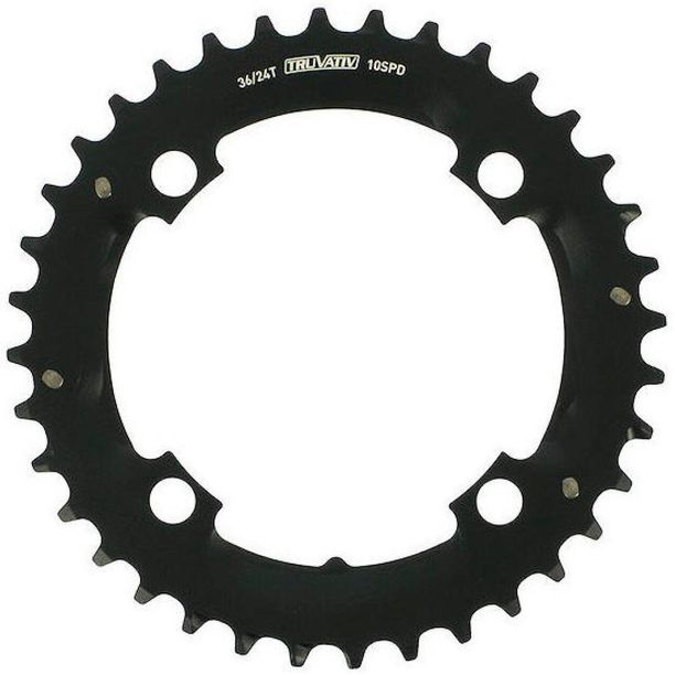 Foaie Angrenaj Sram MTB 36T 104 S1 49 Chainline AL5 2X10 fara pin Negru