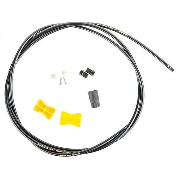 Conduca hidraulica Shimano SM-BH90-SS Ajustabil Conector Drept Negru