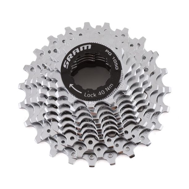 Pinioane Sram PG-1050 11-23T 10 viteze semi-spider, argintiu