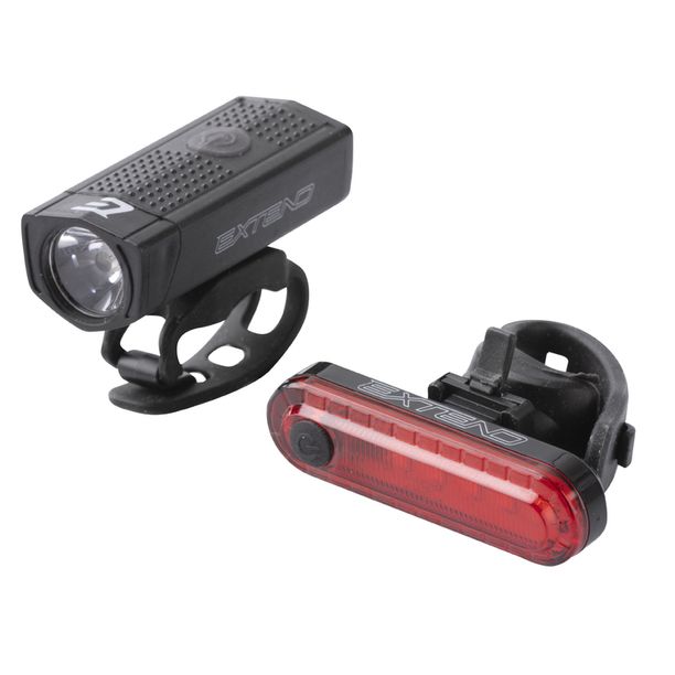 Set Lumini Fata/Spate Extend Acumulator Defcon 350LM+10LM