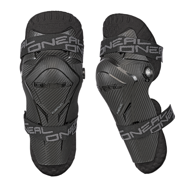 Genunchiere O'Neal Pumpgun MX Carbon Look Youth Negru