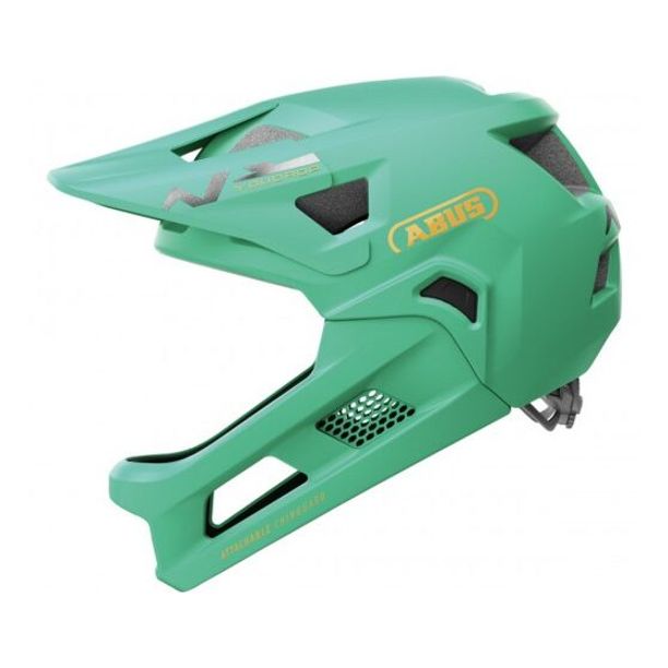 Casca Bicicleta Full-Face Copii Abus Youdrop FF Sage Verde S(48-55) cm