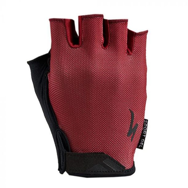 Manusi Bicicleta Specialized Women's BG Sport Gel SS Maroon