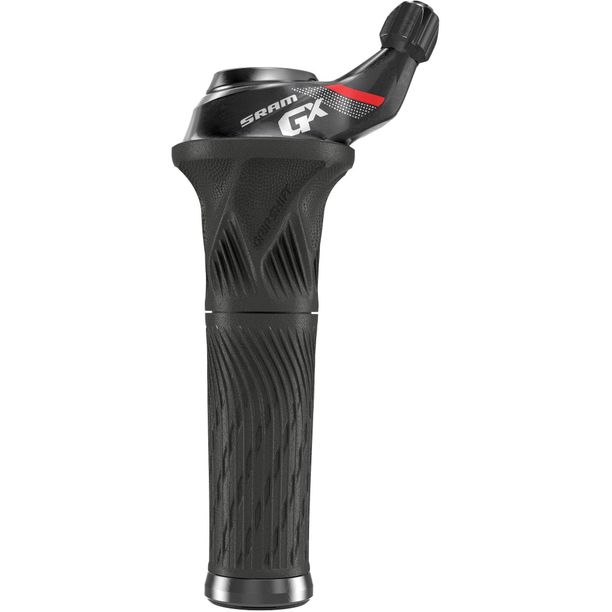 Maneta Schimbator Sram GX Grip Shift 11 viteze, spate, maner blocabil, rosu