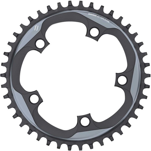 Foaie angrenaj X-Sync 42T 11 viteze 110 Argon Gri BB30 or GXP
