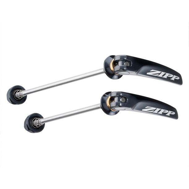 Ax QR Zipp Tangente Titanium negru With Silver Logo, 100mm/130mm