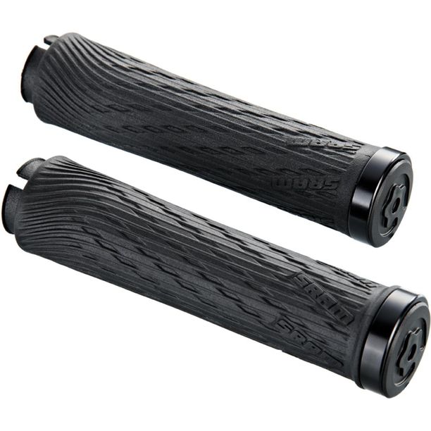 Mansoane Bicicleta Sram de blocare pentru XX1 Grip Shift 100mm si 122mm, cleme negre, dop de capat