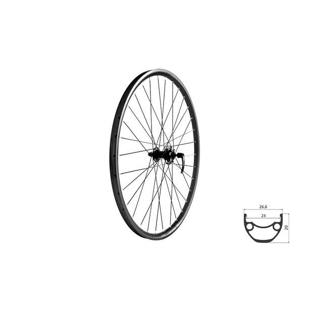 Roata Bicicleta Fata KLS Draft DSC 23 27.5 Negru