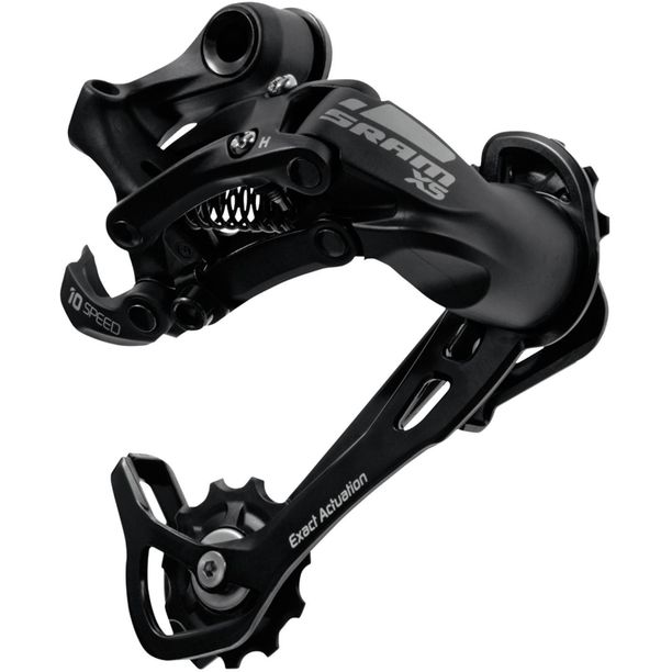 Schimbator spate Sram X-5 9-viteze Long Cage Aluminum negru