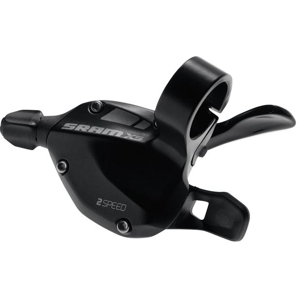 Maneta schimbator Sram X-5 Trigger 2sp fata negru