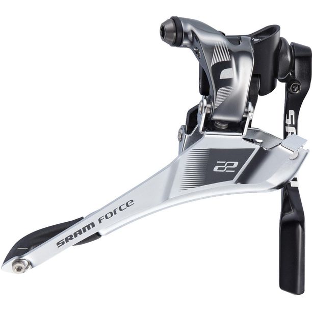 Schimbator fata SRAM Force22 Yaw Braze-on cu Chain Spotter