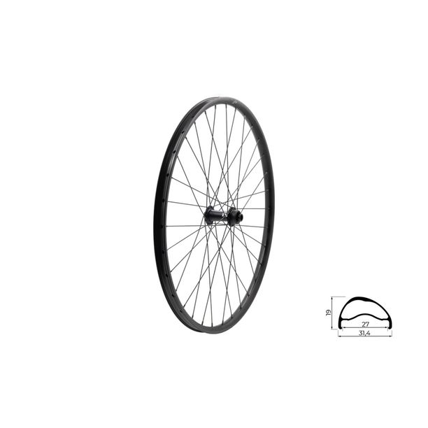 Roata Bicicleta Fata KLS Segador 27 SL DSC F 27.5 Negru