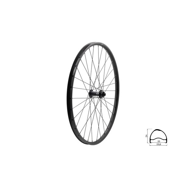 Roata Bicicleta Fata KLS Segador 25 SL DSC F 28-29 Negru