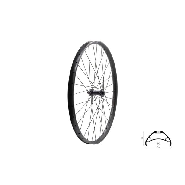 Roata Bicicleta Fata KLS Asesino 30 DSC F 28-29 Negru