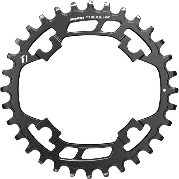 Foaie angrenaj Pedalier Sram X-Sync Steel 30T 94BCD 3.5mm negru 11 viteze