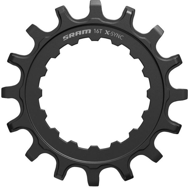 Pinion SRAM X-SYNC pentru motoare Bosch, 16T, negru