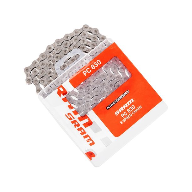 Lant Bicicleta Sram PC-830, 7-8 viteze, 1/2 x 11/128, gri-argintiu