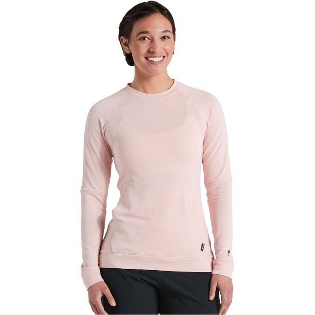 Bluza Ciclism Tehnica Specialized Women's Trail Power Grid LS, Blush