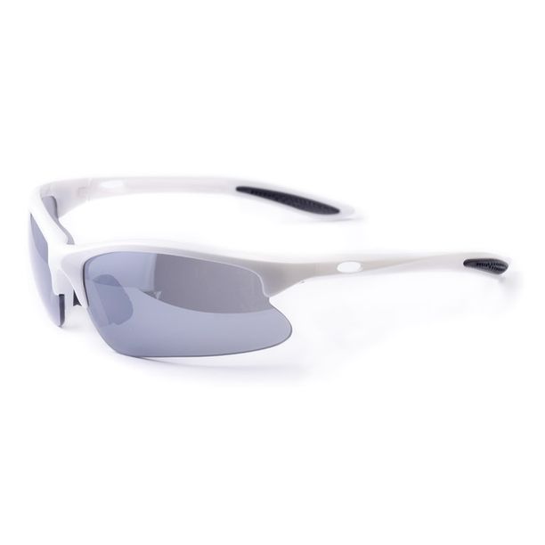 Ochelari Ciclism Bikefun Vector, alb