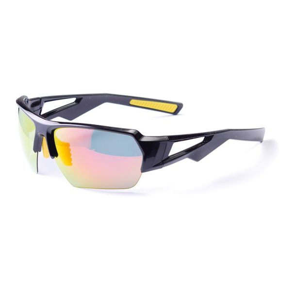 Ochelari Ciclism Bikefun Gladiator, negru-galben