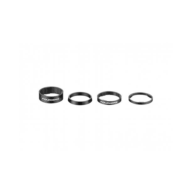 Distantier Fouriers Classic, carbon, pentru furci SET4 buc