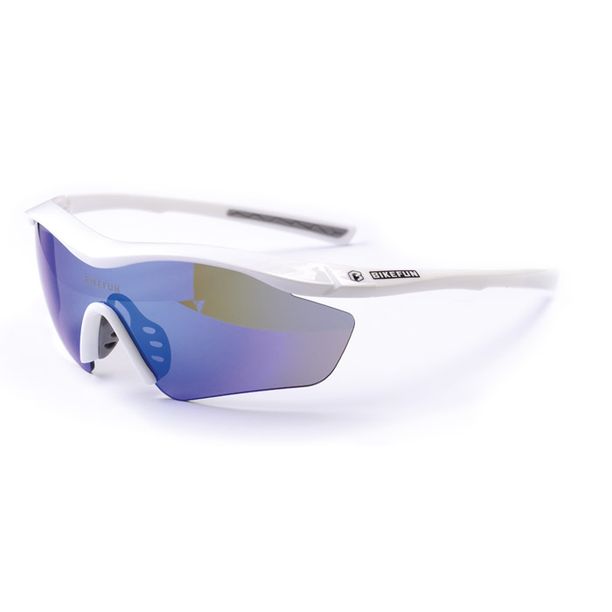 Ochelari Ciclism Bikefun Airjet, alb