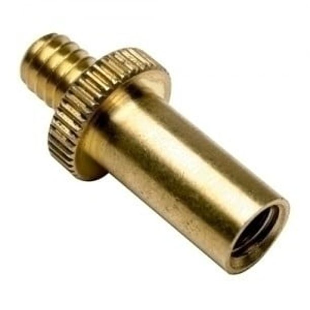 Adaptor valva Presta la Woods Weldtite, auriu