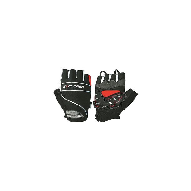 Manusi Bicicleta Scurte Contec Lady, gel, negre