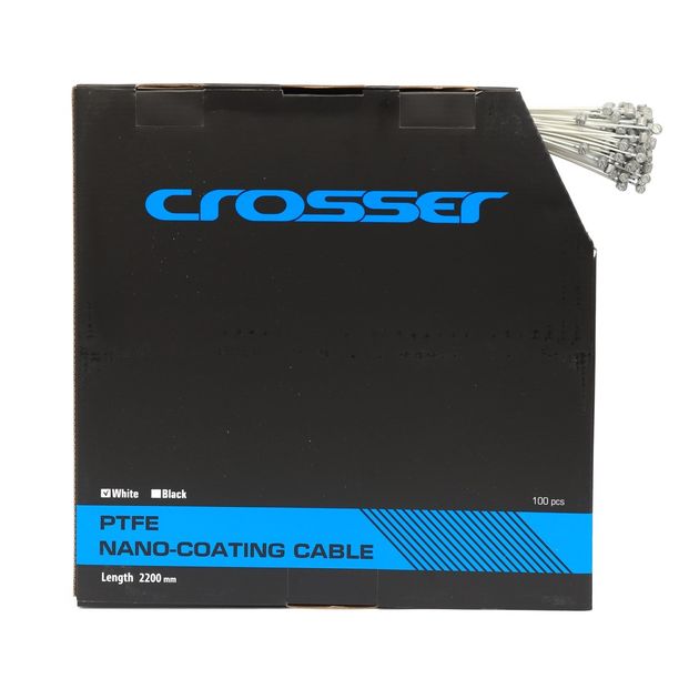 Cablu Frana Nano Crosser, 7x7x1.5mm, 2200mm - Alb (buc)