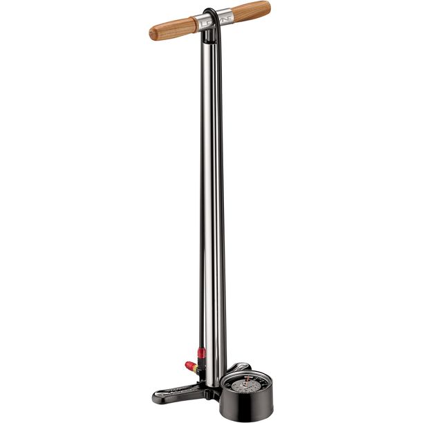 Pompa de Podea Lezyne din Aliaj, inalta, argintie, 220psi, 66.5cm