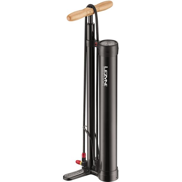 Pompa Bicicleta Podea Lezyne Pressure Over Drive DV, negru, 220psi, 63,5cm