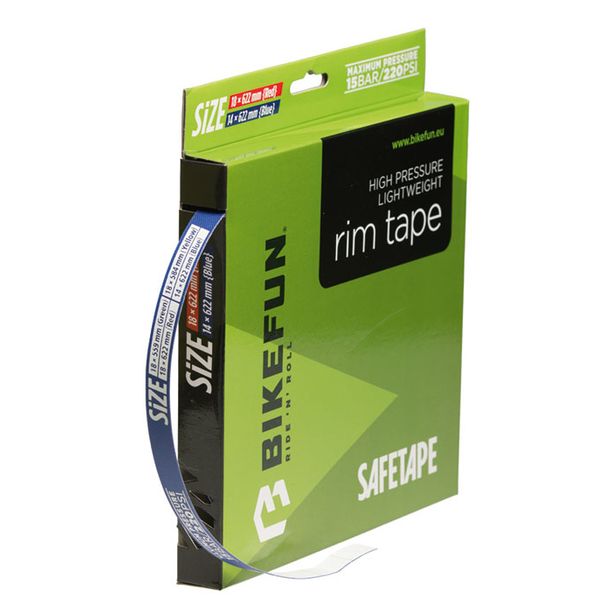 Banda-fond janta Bikefun SafeTape, 14 mm x 45m, albastru