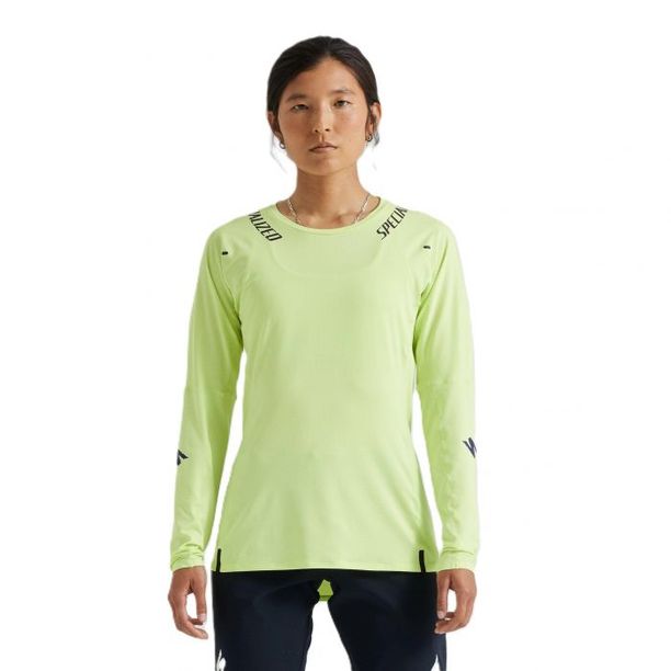 Bluza Ciclism Specialized Women s Trail Air LS - Limestone