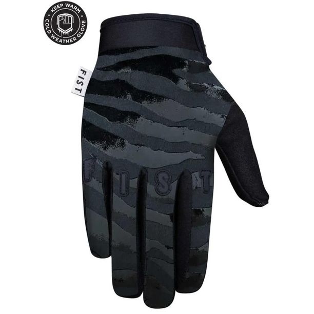 Manusi Bicicleta FIST Frosty Fingers - Zebra Blackout Cold Weather