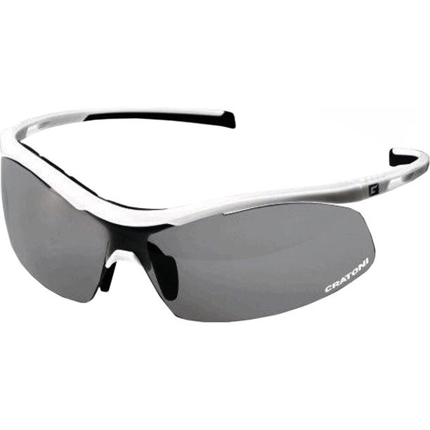 Ochelari Ciclism Cratoni C-Shade, sticla photochromic, alb