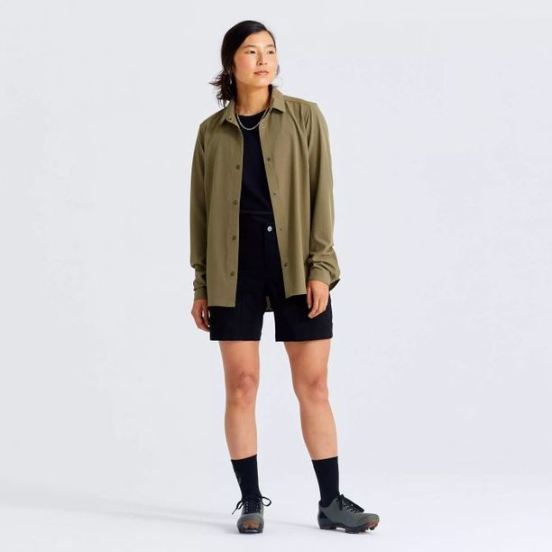 Camasa Specialized/FJALLRAVEN Women's Sun LS Verde