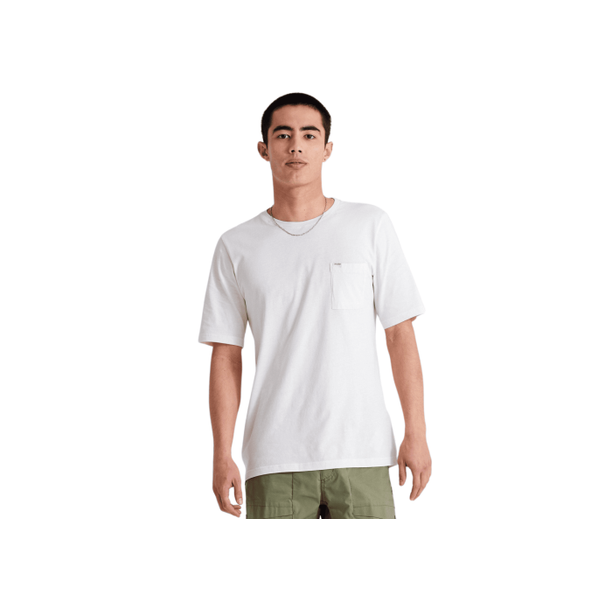 Tricou Ciclism Specialized/FJALLRAVEN Men's Cotton Pocket SS - Eggshell Alb