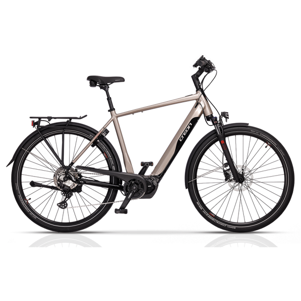 Bicicleta Electrica Creon E-Touring 12.8 Steps Gent Gri-Negru